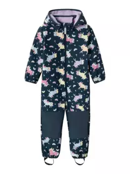 Куртка софтшелл Name It "NMFMALTA05 SOFTSHELL SUIT", с капюшоном, цвет Big Dipper