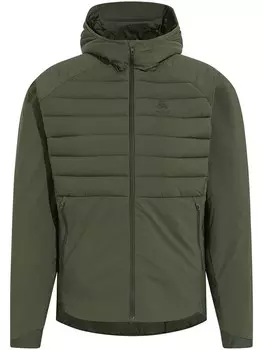 Куртка софтшелл Odlo Hybridjacke Ascent S-Thermic, хаки