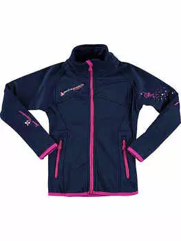 Куртка софтшелл Peak Mountain, темно-синий