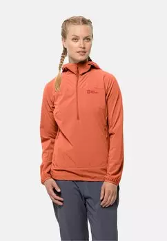 Куртка Softshell PRELIGHT OVERHEAD Jack Wolfskin, цвет red