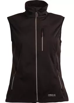 Куртка софтшелл PRO X elements Sofshellweste SINA, черный