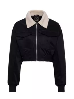 Куртка софтшелл Queen Kerosin Cropped Jacke, черный