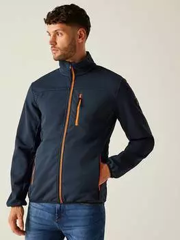 Куртка софтшелл Regatta, цвет dunkelblau/orange