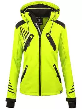 Куртка софтшелл Rock Creek, цвет neongelb