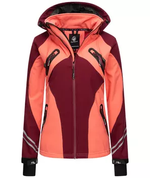 Куртка софтшелл Rock Creek, цвет Weinrot