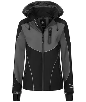 Куртка софтшелл Rock Creek Jacke, черный
