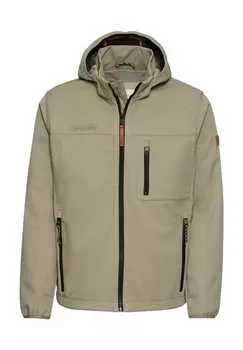 Куртка Softshell с карманами на молнии Camel Active, хаки