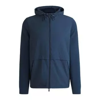 Куртка Softshell с вязаными деталями BOSS, синий