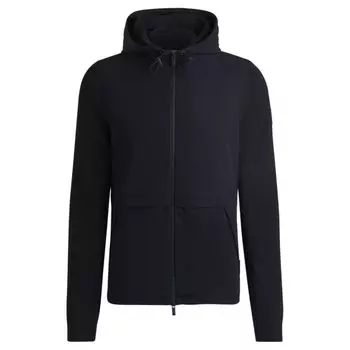 Куртка Softshell с вязаными деталями BOSS, темно-синий