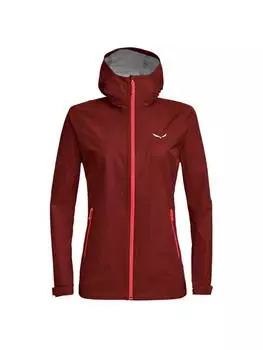 Куртка софтшелл Salewa Jacke PUEZ Aqua 3, цвет Weinrot