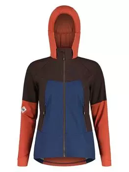 Куртка софтшелл SchareckM Maloja, цвет orange/braun/dunkelblau