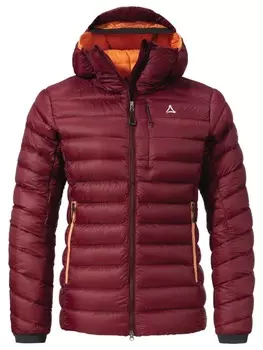 Куртка софтшелл Schffel Daunen- / Thermojacke Down Jacket Silvretta L, цвет dark burgundy