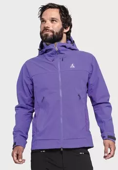 Куртка софтшелл Schffel, фиолетовый