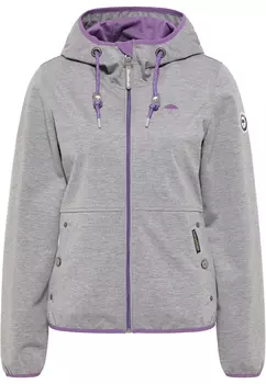 Куртка софтшелл Schmuddelwedda, цвет Grau Melange Flieder