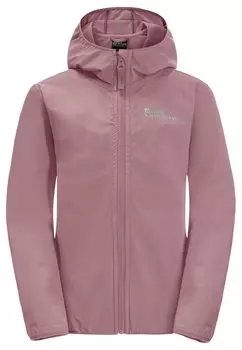 Куртка Softshell SOLYD K Jack Wolfskin, цвет ash mauve