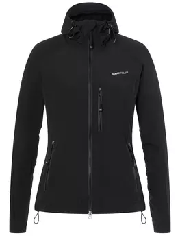 Куртка софтшелл super.natural Merino Jacke, черный