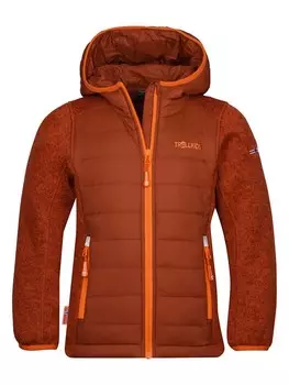 Куртка софтшелл Trollkids, цвет rotbraun