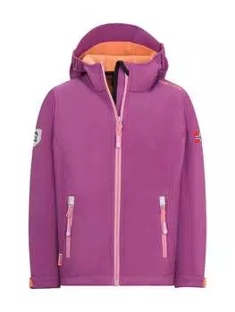 Куртка софтшелл Trollkids, фиолетовый