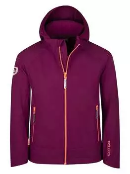 Куртка софтшелл Trollkids Kvalvika, фиолетовый