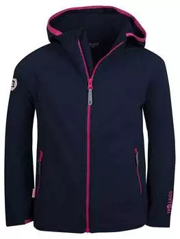 Куртка софтшелл Trollkids Kvalvika, темно синий