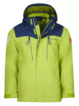 Куртка софтшелл Trollkids Preikestolen, цвет Grn/Dunkelblau