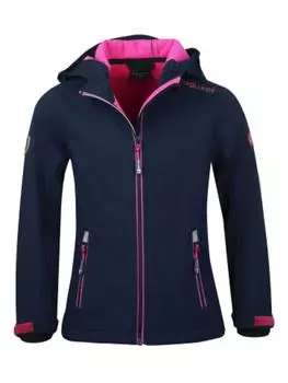 Куртка софтшелл Trollkids, темно-синий