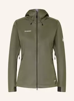 Куртка софтшелл ultimate vii MAMMUT, зеленый