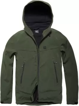 Куртка софтшелл Vintage Industries Softshelljacke, зеленый