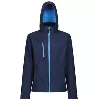 Куртка софтшелл "вентурер" с капюшоном Regatta, синий