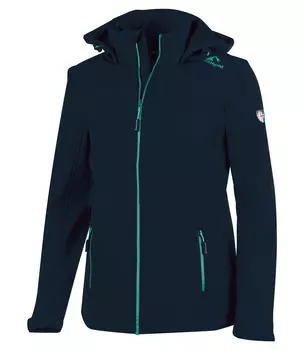Куртка софтшелл Westfjord Softshell Jacke Eldfjall XT, цвет Marineblau/Minze