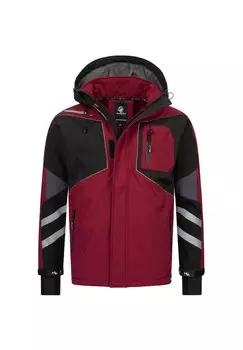 Куртка софтшелл ветровка софтшелл Rock Creek, цвет Weinrot