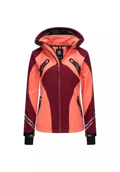 Куртка софтшелл ветровка софтшелл Rock Creek, винно-красный