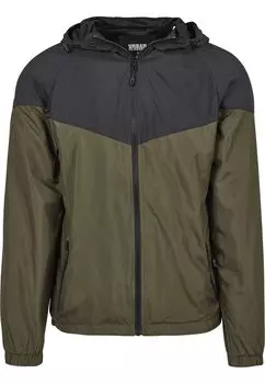 Куртка Softshell WINDRUNNER Urban Classics, цвет black/darkolive
