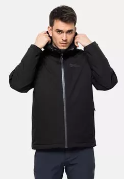 Куртка Softshell WISPER INS Jack Wolfskin, цвет black