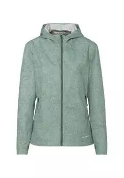 Куртка softshell "женская adlux air" ветрозащитная компактная Vaude, цвет 433_dusty fern
