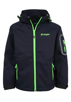 Куртка софтшелл Zigzag Lewis, цвет blau schwar