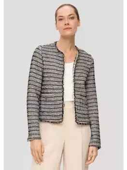 Куртка sOliver BLACK LABEL 3/4 Arm, цвет creme-schwarz