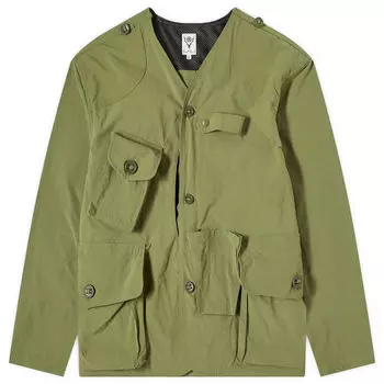 Куртка South2 West8 Tenkara Nylon, оливковый