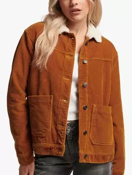 Куртка спецодежды Superdry Cord Chore, тыквенная специя