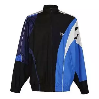 Куртка split tracksuit jacket 'black blue' Balenciaga, черный