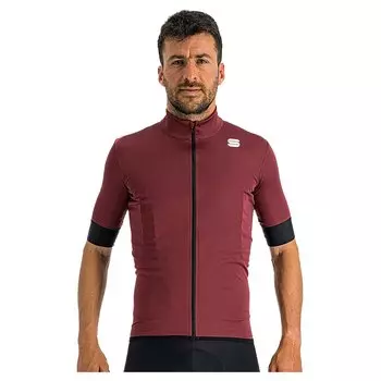 Куртка Sportful Fiandre Light No Rain Short Sleeve, красный