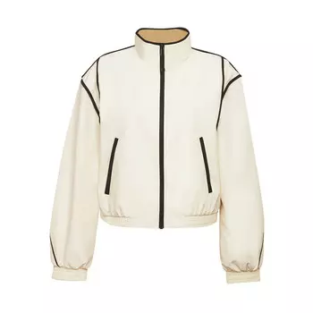 Куртка спортивная Deep Breath с воротником-стойкой, белый