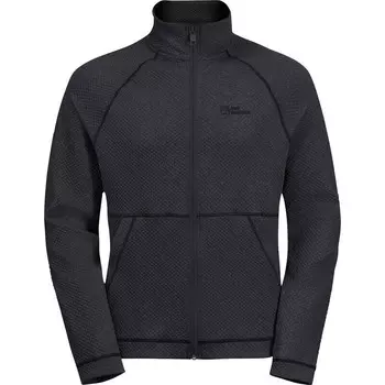 Куртка спортивная Jack Wolfskin, черный/серый