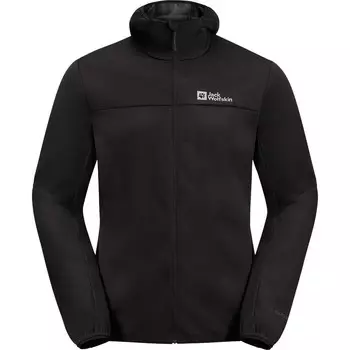 Куртка спортивная Jack Wolfskin, черный/серый