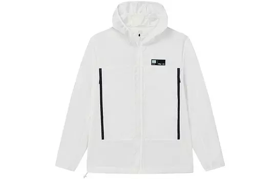 Куртка спортивная мужская белая Fila, цвет Cloud White