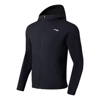 Куртка спортивная тренировочная куртка Li-Ning, черный