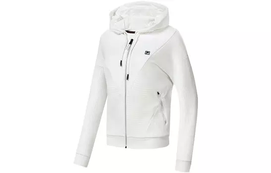 Куртка спортивная женская белая Fila