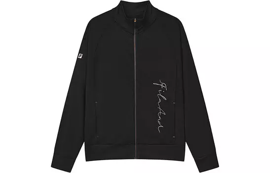 Куртка спортивная женская черная Fila