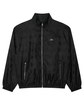 Куртка спортивного костюма водонепроницаемая Lacoste, черный