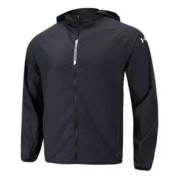 Куртка sports casual jacket 'black' Under Armour, черный